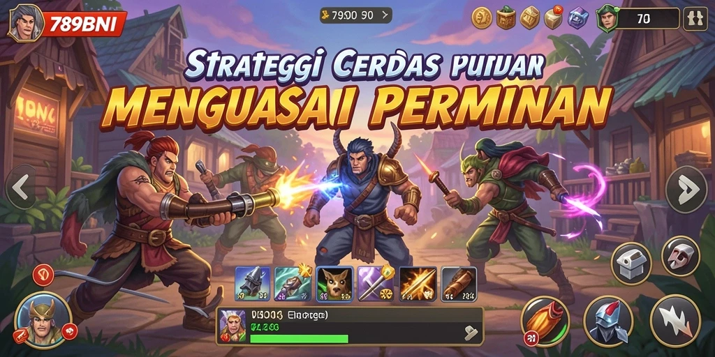Screenshot gameplay <strong>789BNI</strong> yang menampilkan strategi seru.