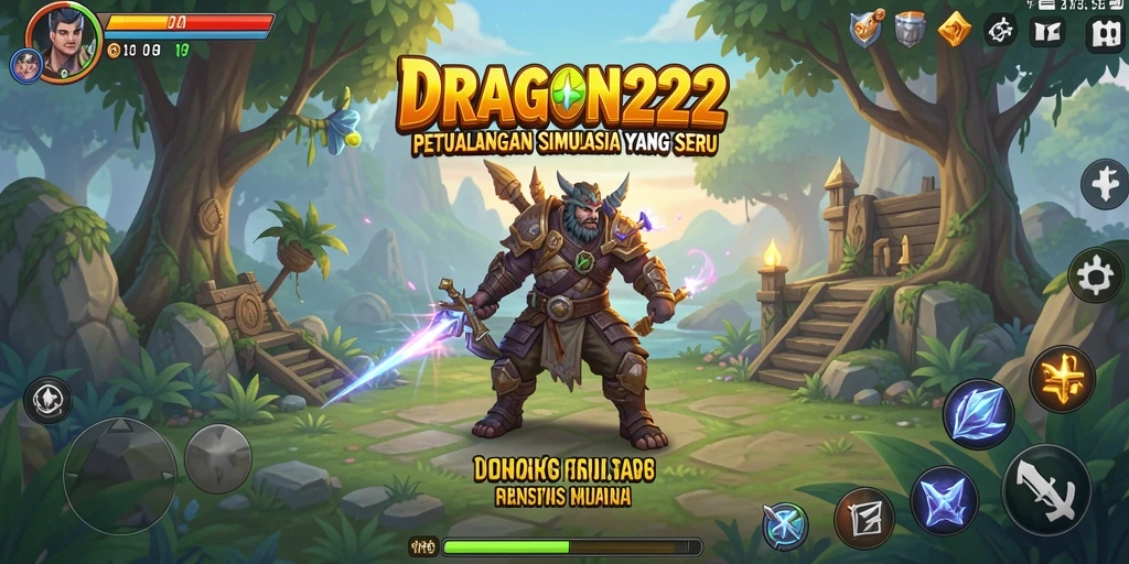 Tampilan menakjubkan dari gameplay DRAGON222 yang interaktif.