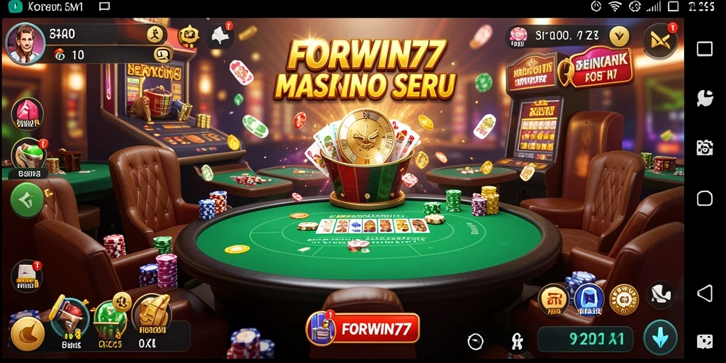 Tampilan menarik gameplay Kasino di FORWIN77