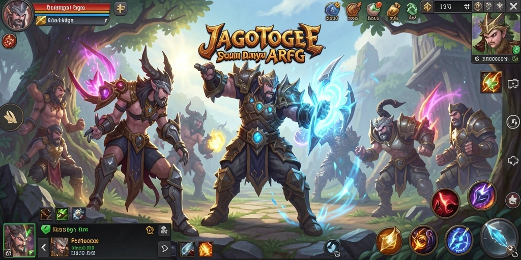 Tangkap aksi seru dari gameplay ARPG di JAGOTOGEL