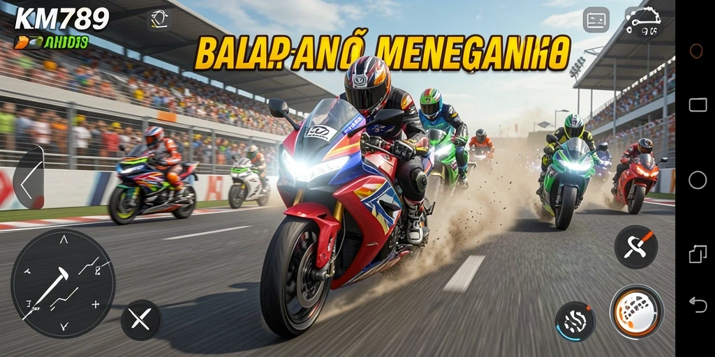 Gameplay menegangkan dan grafis memukau dalam KM789.