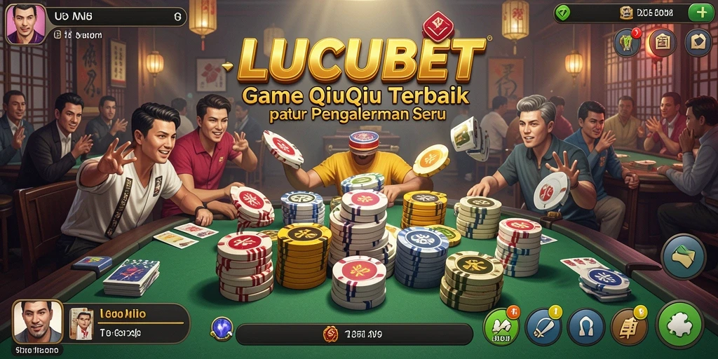 Tampilan gameplay seru LUCUBET dalam permainan QiuQiu.
