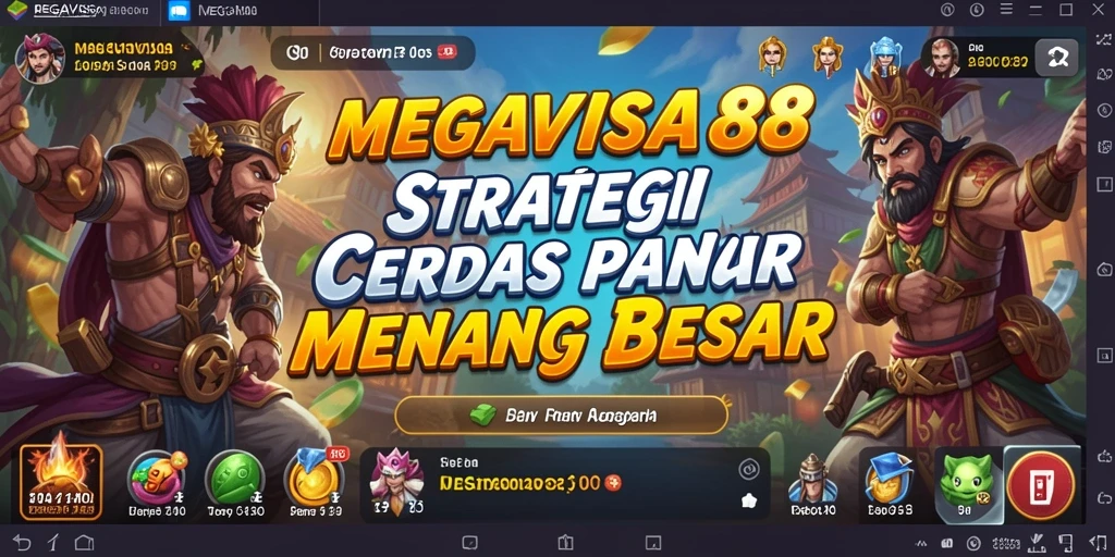 Tangkapan layar gameplay memukau dari MEGAVISA88.
