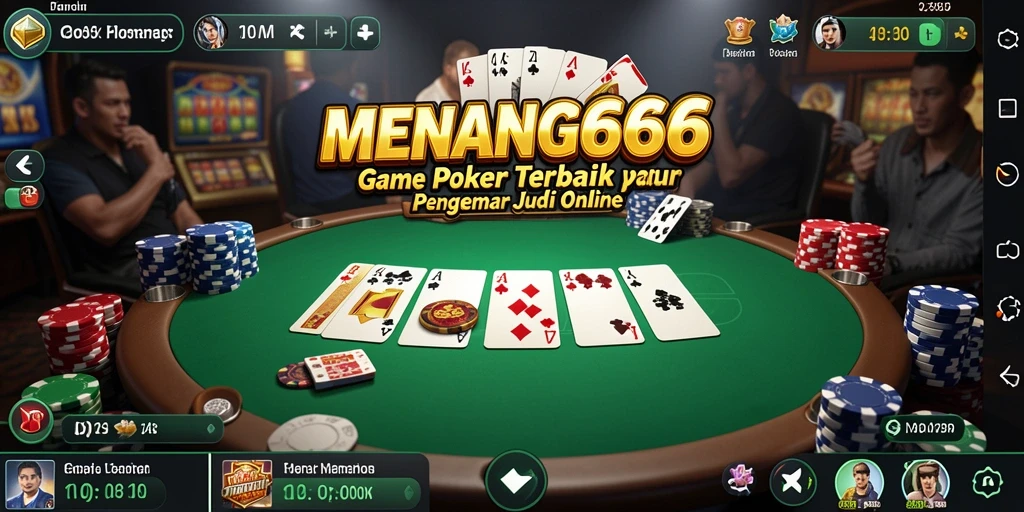 Screenshot MENANG666 menampilkan permainan Poker yang mendebarkan dan interaktif.