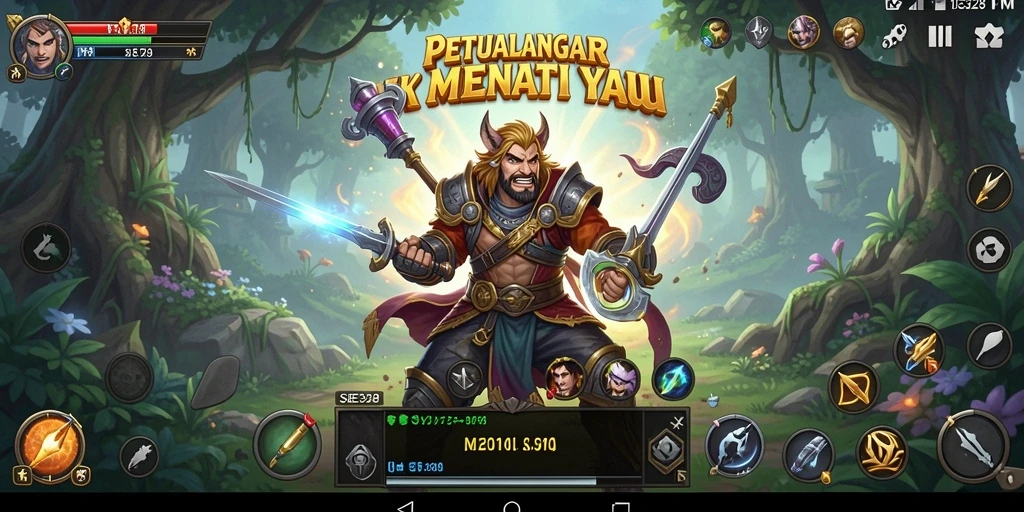 Tangkapan layar SE328 menampilkan aksi seru dalam gameplay Adventure.