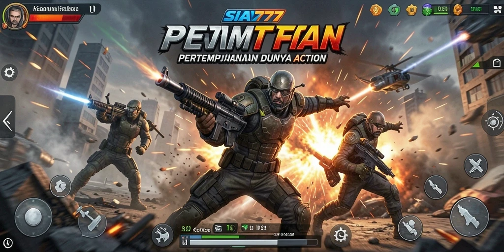 Screenshot gameplay SIA777 yang menunjukkan aksi pertempuran seru.
