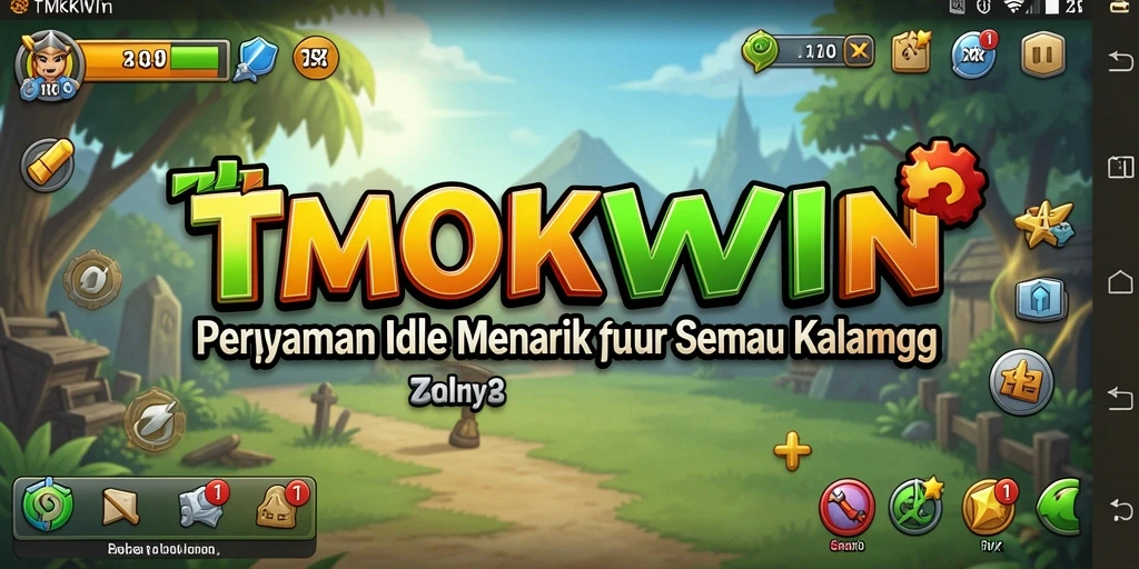 Tampilan gameplay TMOKWIN dengan karakter dan lingkungan yang menawan.